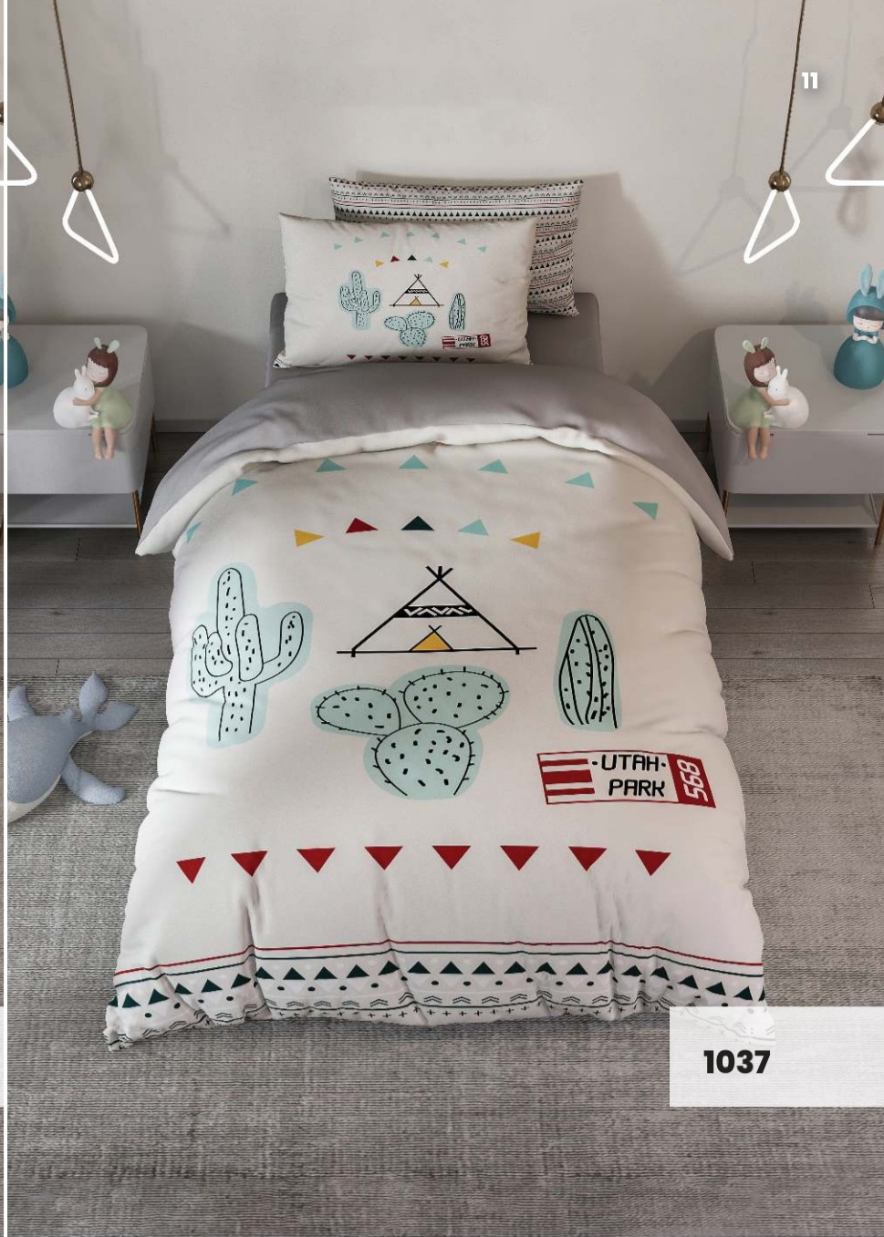 روتختی سه بعدی یکنفره کد 1037