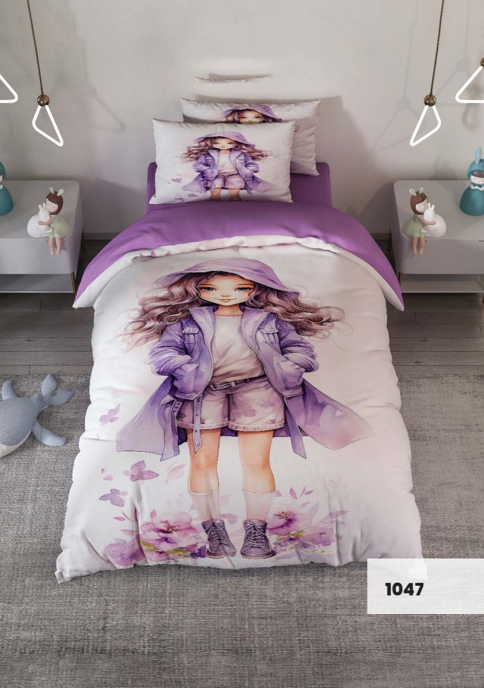 روتختی سه بعدی یکنفره کد 1047