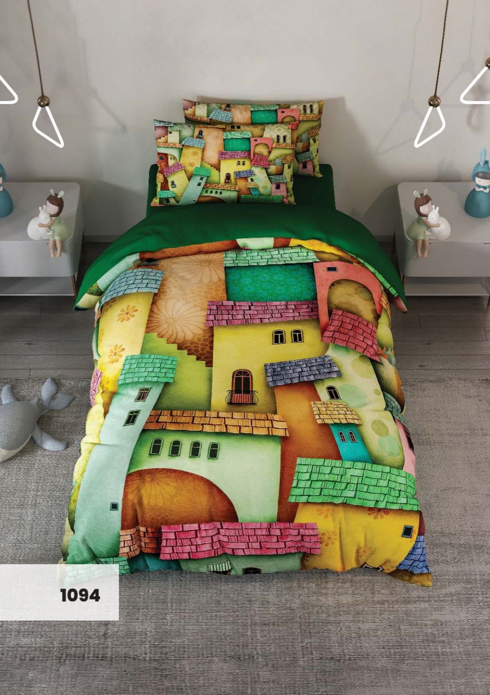 روتختی سه بعدی یکنفره کد 1094