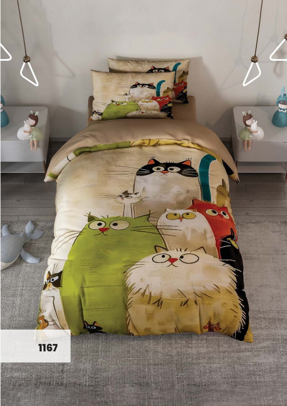 روتختی سه بعدی یکنفره کد 1167