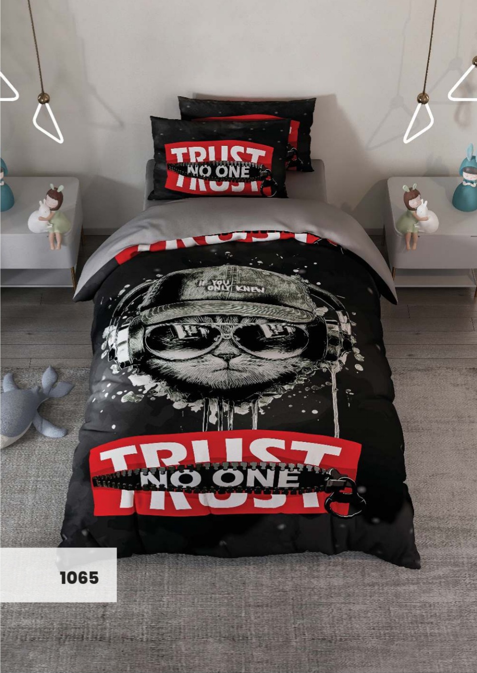 روتختی سه بعدی یکنفره کد 1065