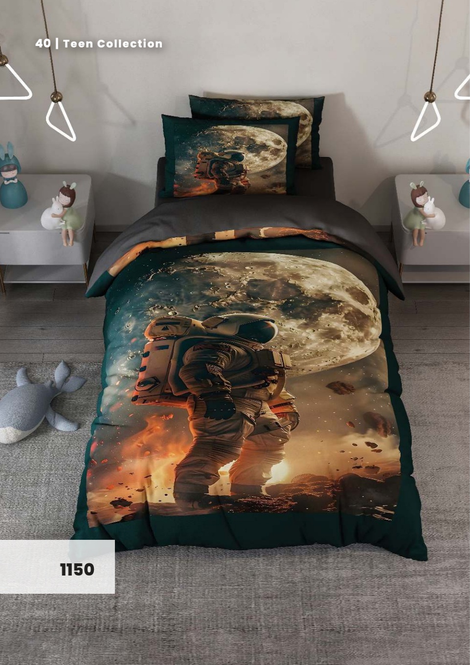 روتختی سه بعدی یکنفره کد 1150