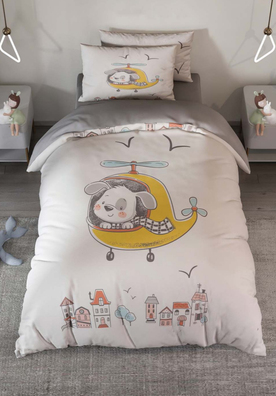 روتختی سه بعدی یکنفره کد 1219